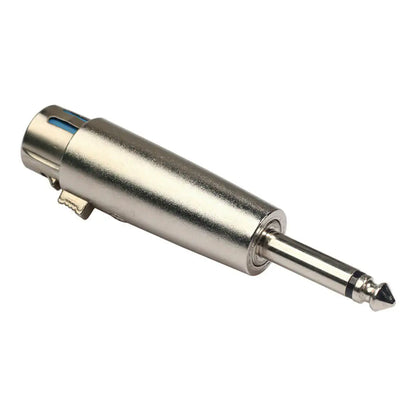 3PIN XLR Female To 1/4" 6.35mm Mono Male Plug Audio Cable Microphone Mic Adapter