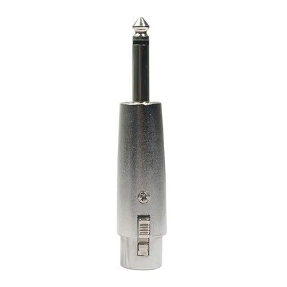 3PIN XLR Female To 1/4" 6.35mm Mono Male Plug Audio Cable Microphone Mic Adapter